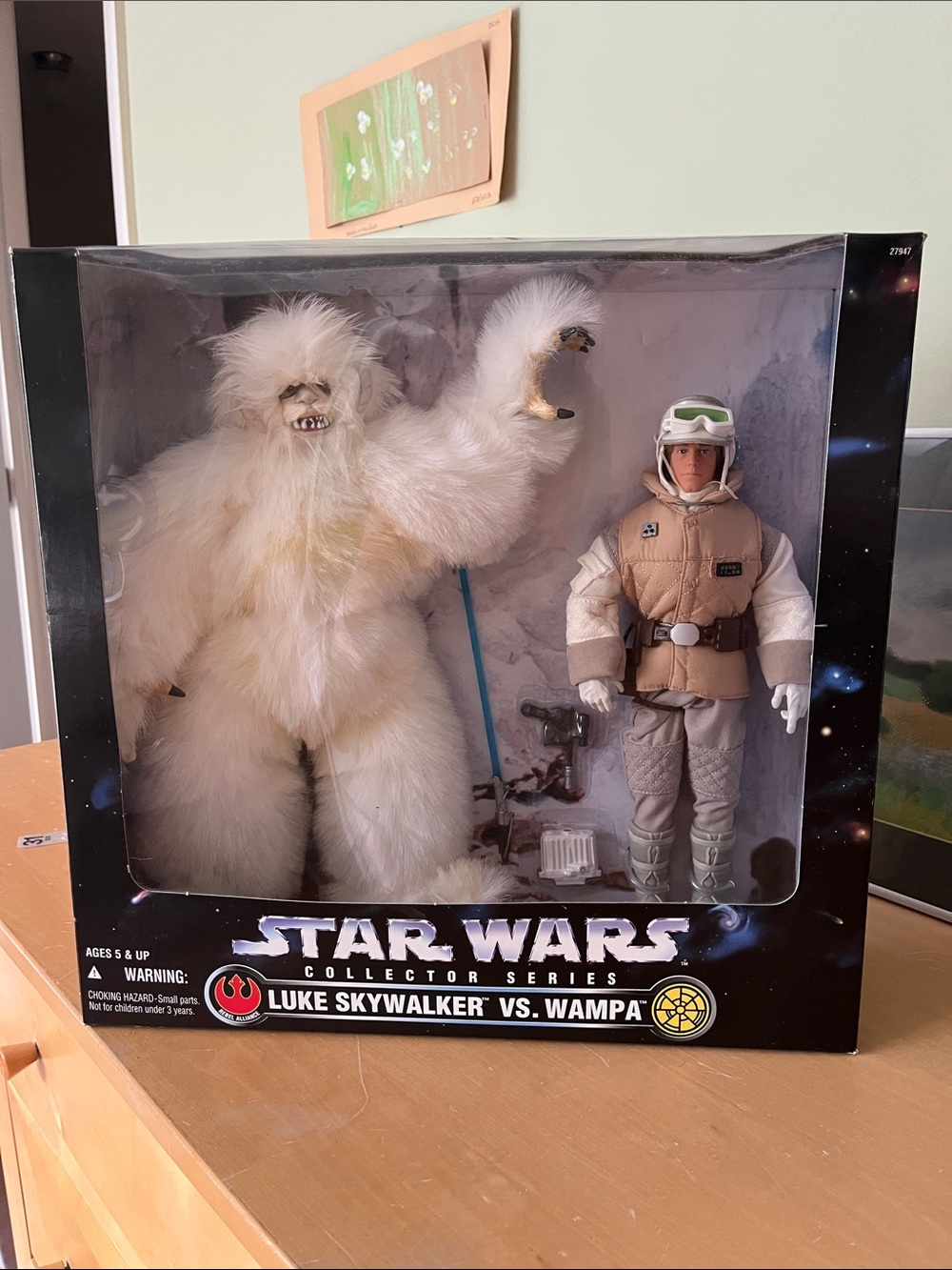 Star Wars Luke Skywalker vs. Wampa Action Figure Set - White, Tan, Gray